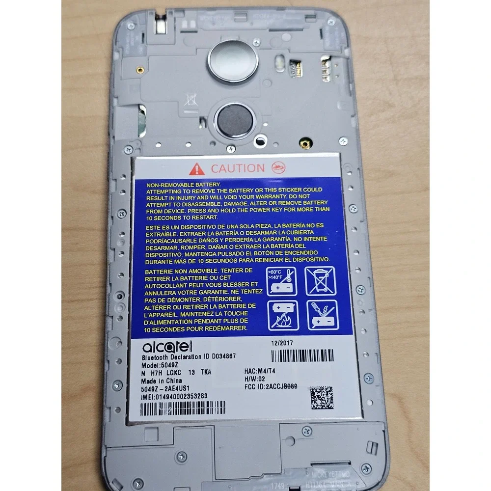 Alcatel A30 Fierce smartphone. Read description